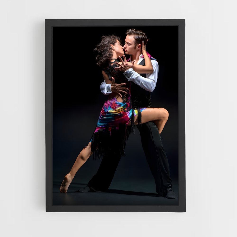 Poster Salsa Nocturne – affiche Danse (vue 2)